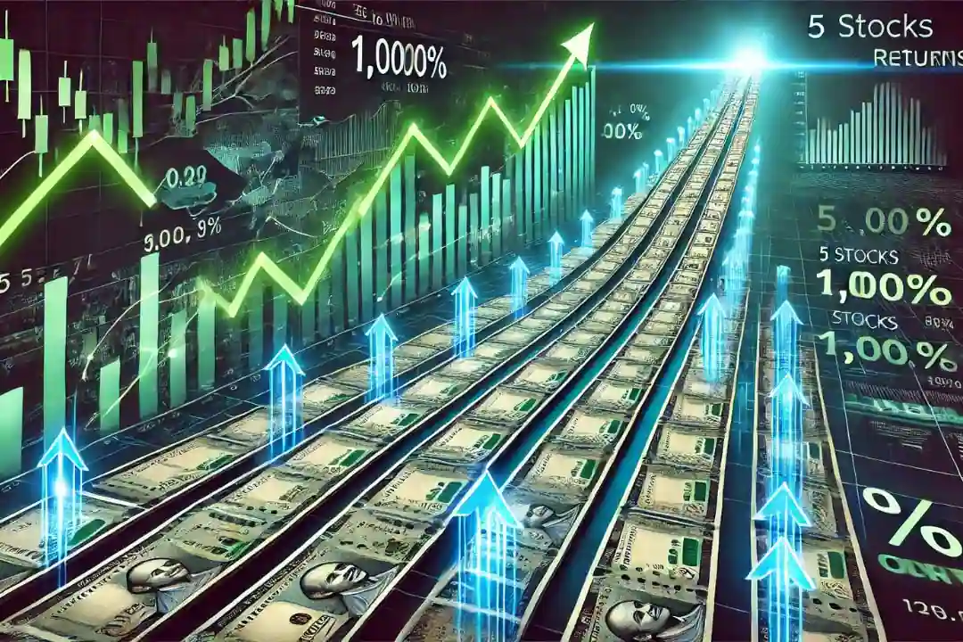 5 stocks that can deliver 1,000% returns in the long term
